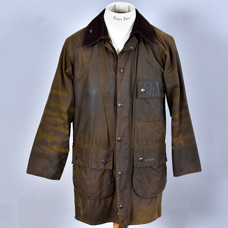OLJEROCK, Barbour Classic Solway. på auktion hos Halmstads Auktionskammare