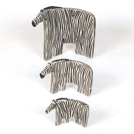 TAISTO KAASINEN. Zebra, figurine, stoneware, Arabia. Ceramics