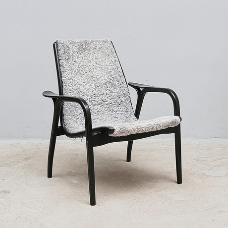 YNGVE EKSTRÖM. Fåtölj, "Laminett", Easy Chair. på auktion hos Metropol Auktioner