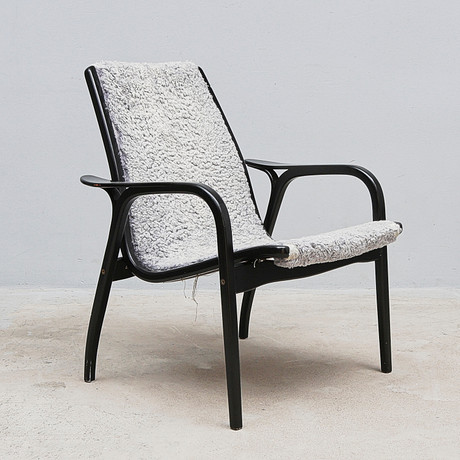 YNGVE EKSTRÖM. Fåtölj, "Laminett", Easy Chair. på auktion hos Metropol Auktioner