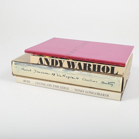 BÖCKER, 4 stycken, konstlitteratur. på auktion hos Helsingborgs Auktionskammare