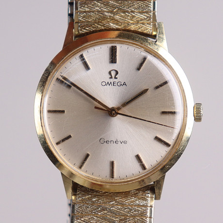 ARMBANDSUR, Omega Genéve, 18k guld, 1970-tal. på auktion hos Markus Auktioner