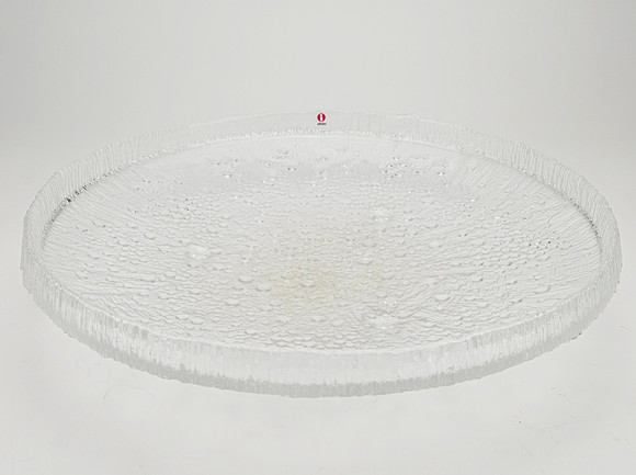 TAPIO WIRKKALA. Fat, glas, "Ultima Thule", Iittala, Finland. på auktion hos Auktionshuset Thörner & Ek