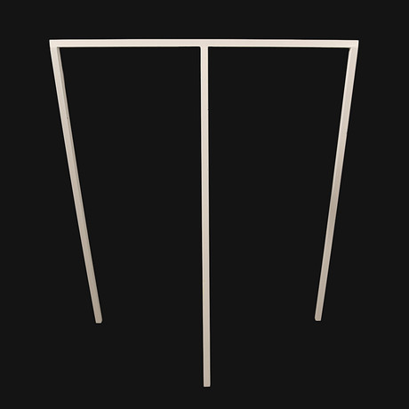 KLÄDSTÄLLNING, "Loop Stand" vitlackerad metall, design LEIF JØRGENSEN, HAY. på auktion hos Limhamns Auktionsbyrå