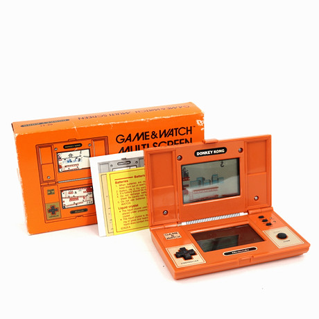DONKEY KONG JR, Game & Watch, Nintendo, 1982. Toys - Toys - Auctionet