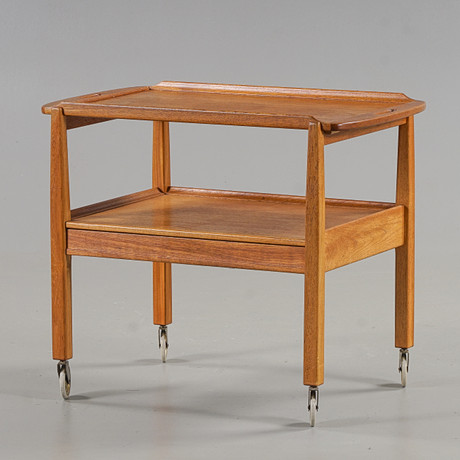 SVEN ENGSTRÖM & GUNNAR MYRSTRAND. Serveringsvagn "Julius" Teak, Tingströms, 1960-tal. på auktion hos Karlstad Hammarö Auktionsverk