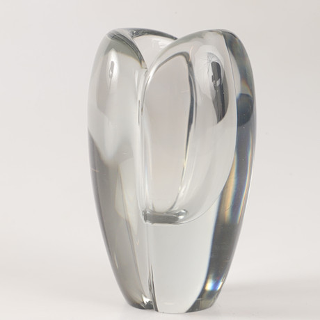 KAJ FRANCK. Vas, glas, Nuutajärvi, Notsjö, Finland, 1956. på auktion hos Helsingborgs Auktionskammare