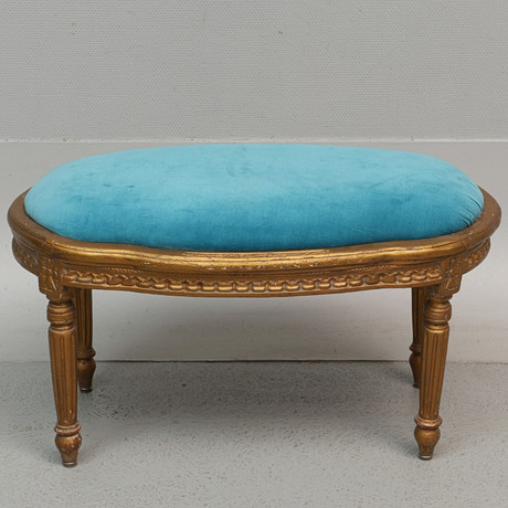 TABURETT, gustaviansk, 1800-tal. på auktion hos Ekenbergs Auktioner