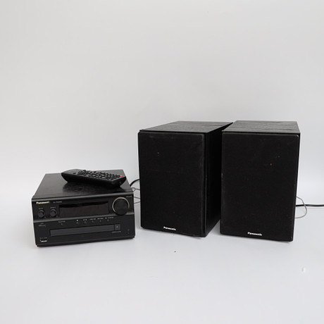 STEREOANLÄGGNING, Panasonic SC-PMX90EG-K, i kartong. på auktion hos Falun Auktionsbyrå