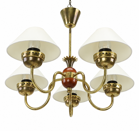 TAKLAMPA, Swedish Modern, 1940/50-tal. på auktion hos Hälsinglands Auktionsverk
