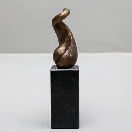 CARL GUSTAF EKBERG. Skulptur, brons, signerad. på auktion hos Södermanlands Auktionsverk
