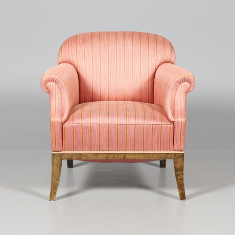 FÅTÖLJ, swedish modern, 1940/50-tal. på auktion hos Borås Auktionshall