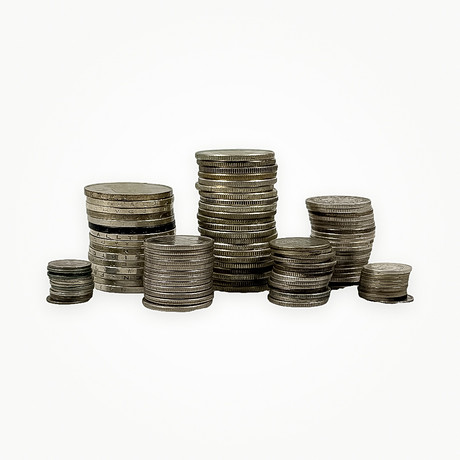 MYNT, parti, Silver, 40, 60 och 80%, Sverige. på auktion hos Auktionshuset STO Bohuslän
