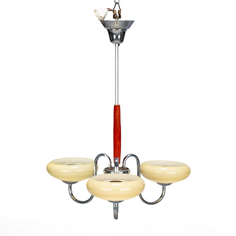 TAKLAMPA, Art deco, 1920/30-tal. på auktion hos Norrlands Auktionsverk