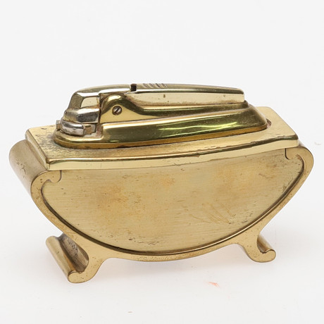 BORDSTÄNDARE, Ronson, England, mässing, 1950/60-tal. på auktion hos Örebro Stadsauktioner