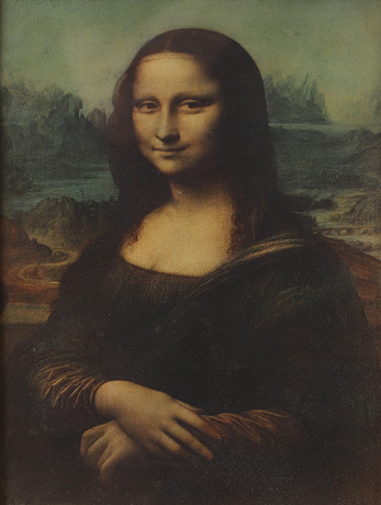 TRYCK, Mona Lisa. på auktion hos Helsingborgs Auktionskammare