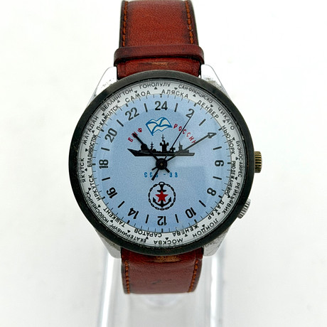 WRIST WATCH, steel, Paketa (Raketa) 