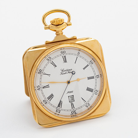 MATTHEW NORMAN. Tischuhr/Reiseuhr, Messing, Modell '' 1751
