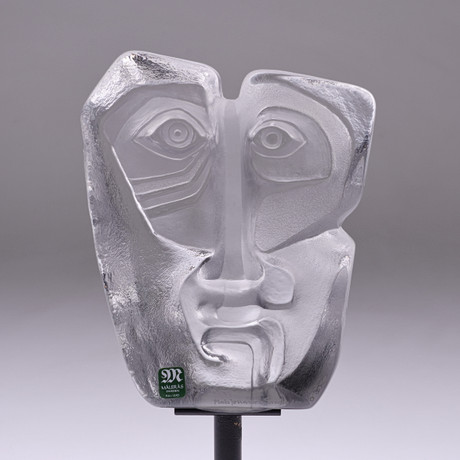 MATS JONASSON. Glass sculpture “Afrodite I” Målerås, signed Mats