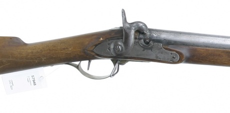STOCK LOCK RIFLE, Impact Lock. Coins, Medals & Stamps - Auctionet