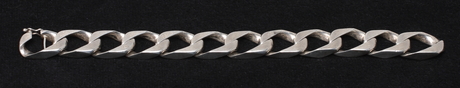 ARMBAND, silver, Italien, 1900-tal.