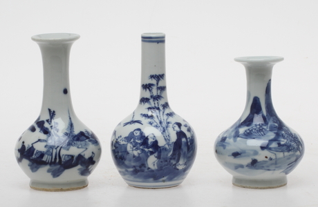 VASER, 3 st, porslin, Kina.