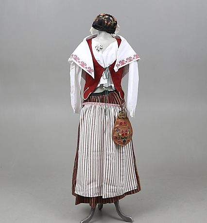 folkdr-kt-skedevi-sterg-tland-vintagekl-der-accessoarer-auctionet
