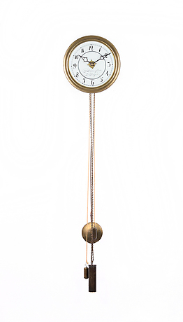 DEMAEGHT A LIEGE. Wall clock with cantilever pendulum. Clocks & Watches ...