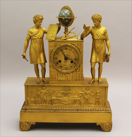 BORDSPENDYL. Empire, Frankrike. 1800-talets första hälft.