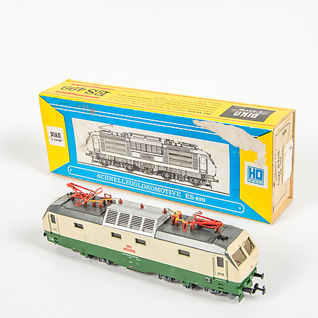 LOK, Piko, Schnellzuglokomotive ES-499, HO. Toys - Auctionet