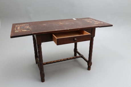 BORD, samt STOLAR, 4 st, 1900-talets första hälft.