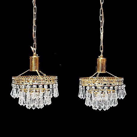 WINDOW LAMPS, 2 pcs, second half of the 20th century. Lighting & Lamps ...