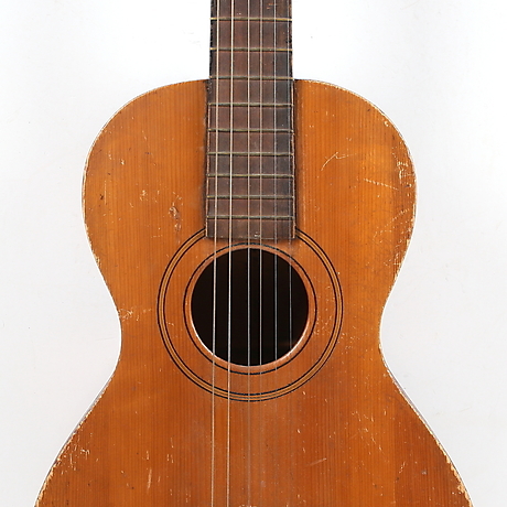 PARLOR GUITAR, steel strings, Nya Musikfabriken Gothenburg, 1920s/30s ...