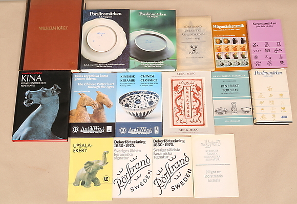 BOOKS / BOOKLETS, 16 pcs., categories: PORCELAIN, CERAMICS, 1900s ...
