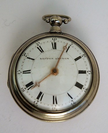 SPINDLE CLOCK, NORTON, LONDON 19TH CENTURY. Clocks & Watches - Pocket ...