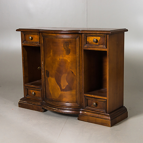 HALL FURNITURE with cupboards and drawers, mahogany, English style ...
