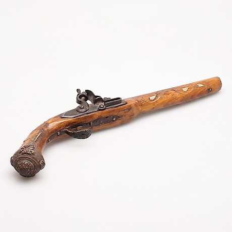 STOCK LOCK GUN, replica. Weapons & Militaria - Guns & Rifles - Auctionet