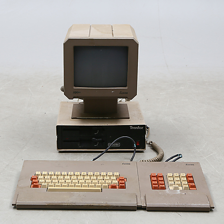 COMPUTER with SCREEN, Luxor, approx. 1980-85. Collectables - Technica ...