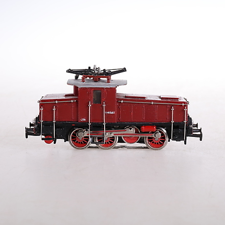 Locomotive Märklin E6302 HO Manœuvre – Rouge – Occasion Sans Boîte
