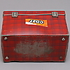 LEGO, i väska, 1900 talets mitt. Toys Auctionet LEGO, i väska, 1900 talets mitt. Toys Auctionet