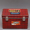 LEGO, i väska, 1900 talets mitt. Toys Auctionet LEGO, i väska, 1900 talets mitt. Toys Auctionet