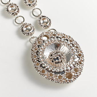 ROSA TAIKON OCH BERND JANUSCH, collier, sterlingsilver,...