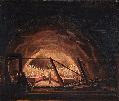 PEHR HILLESTRÖM (1733-1816). Konung Gustaf III:s besök ...