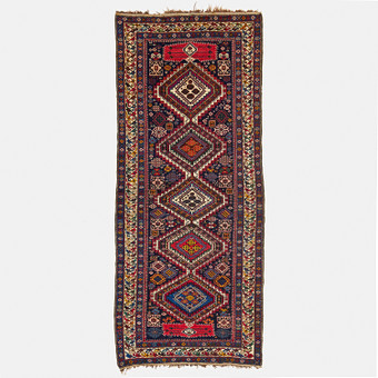 ORIENTMATTA, Shirvan, antik, daterad, 303 x 130 cm.