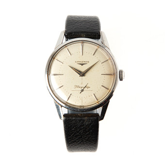 LONGINES, armbandsur, Flagship, stål, ca 1960.
