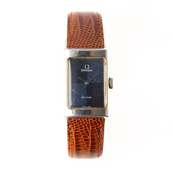OMEGA, armbandsur, DeVille, stål, 1970-tal.