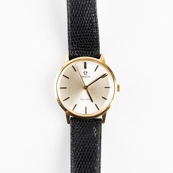 OMEGA GENÈVE, 14K guld, 1971., photo 1 at Stockholms Auktionsverk Helsingborg