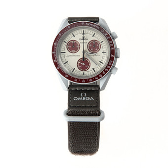 OMEGA X SWATCH, armbandsur, Mission to pluto, biocerami...