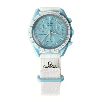 OMEGA X SWATCH, armbandsur, Mission to uranus, bioceram...