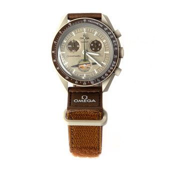 OMEGA X SWATCH, armbandsur, Mission to saturn, bioceram...